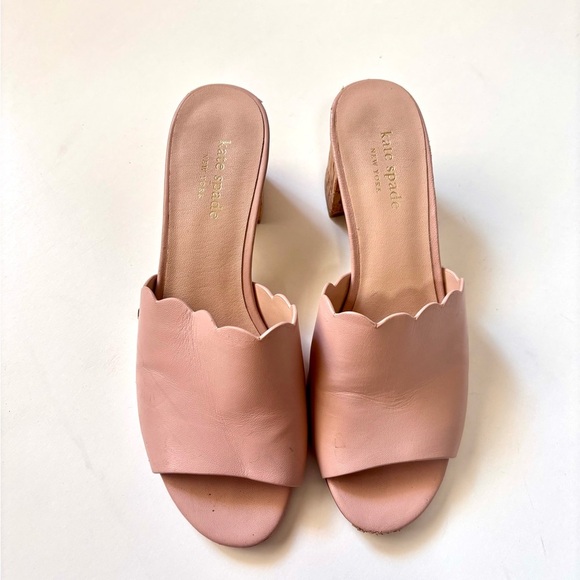 Kate Spade Warren Sandal Cork Heel - Picture 5 of 8